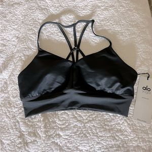 Alo Yoga - Gray Top Size L